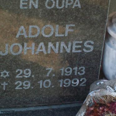 JONKER Adolf Johannes 1913-1992