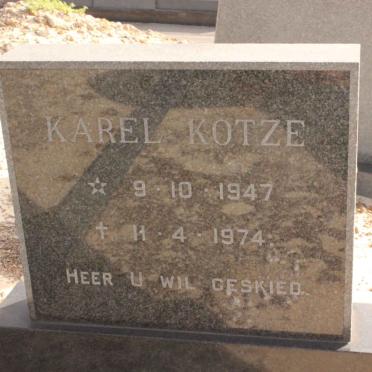 KOTZE Karel 1947-1974