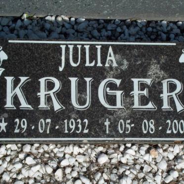 KRUGER Julia 1932-2000