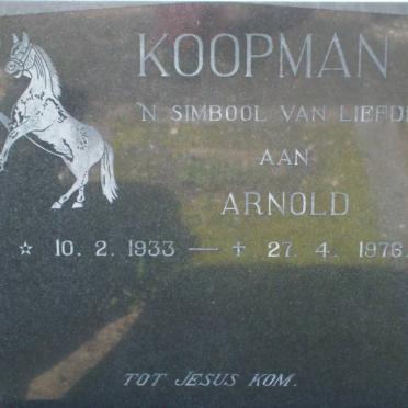 KOOPMAN Arnold 1933-1976