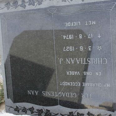 KLERK Christiaan J., de 1927-1974