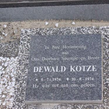 KOTZE Dewald 1974-1974