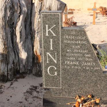 KING Frank James 1928-1989