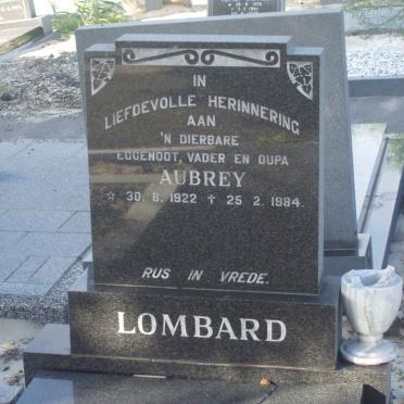 LOMBARD Aubrey 1922-1984