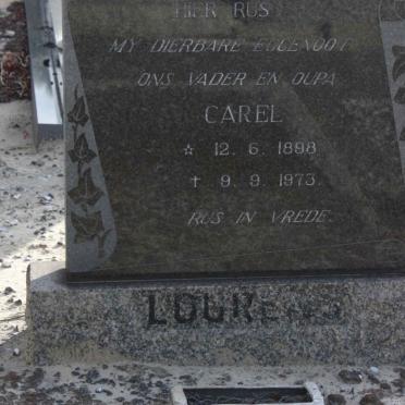 LOURENS Carel 1898-1973
