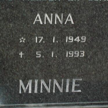 MINNIE Anna 1949-1993