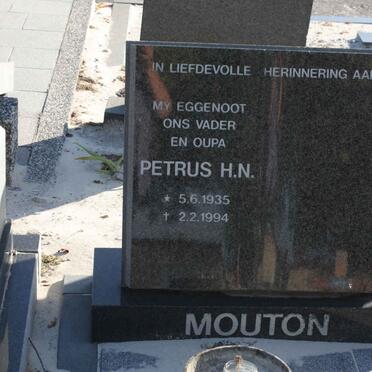 MOUTON Petrus H.N. 1935-1994