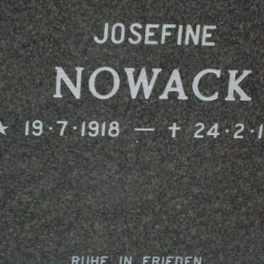 NOWACK Josefine 1918-1993