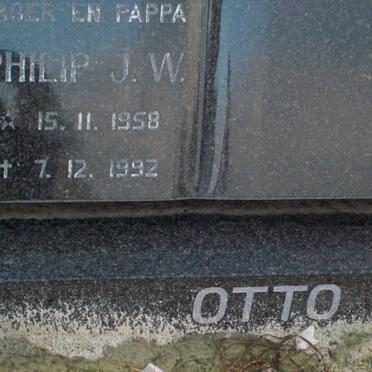 OTTO Phillip J.W. 1958-1992