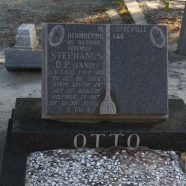 OTTO Stephanus D.P. 1932-1993