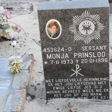 PRINSLOO Monja 1973-1996