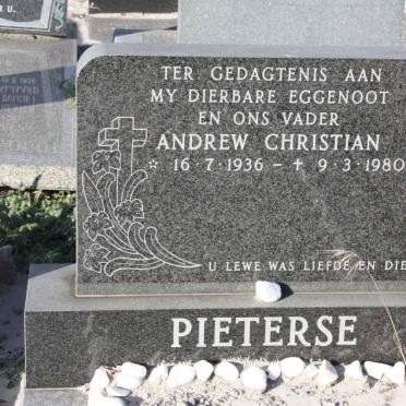 PIETERSE Andrew Christian 1936-1980