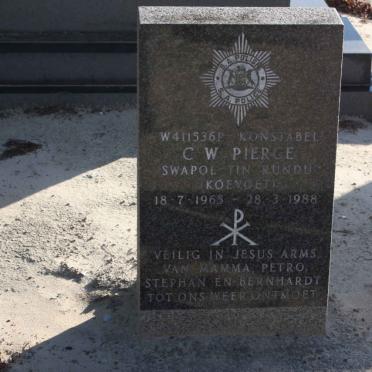 PIERCE C.W. 1965-1988