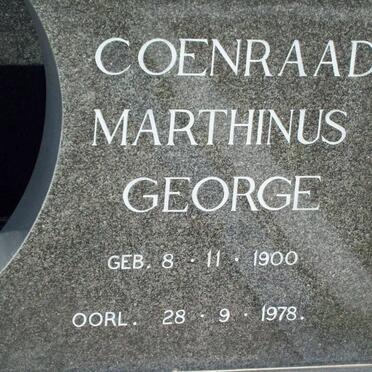 POOL Coenraad Marthinus George 1900-1978 &amp; Jacoba Wilhelmina JANSE VAN RENSBURG 1914-1977