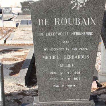 ROUBAIX Michiel Gerhardus, de 1928-1972