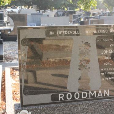 ROODMAN Johanna Maria 1900-1973