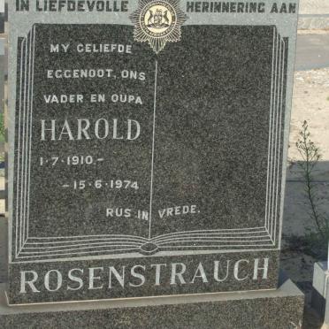 ROSENSTRAUCH Harold 1910-1974