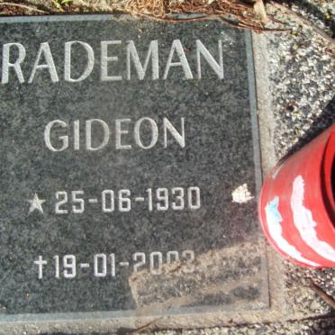 RADEMAN Gideon 1930-2003