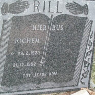 RILL Jochem 1920-1992
