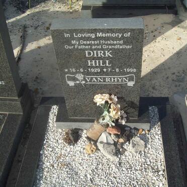 RHYN Dirk Hill, van 1929-1998