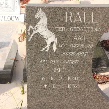 RALL Gert 1940-1973