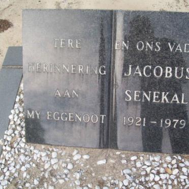 SENEKAL Jacobus 1921-1979