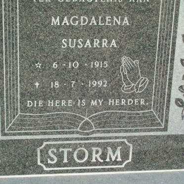 STORM Magdalena Susarra 1915-1992