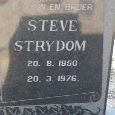 STRYDOM Steve 1950-1976