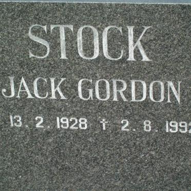STOCK Jack Gordon 1928-1992