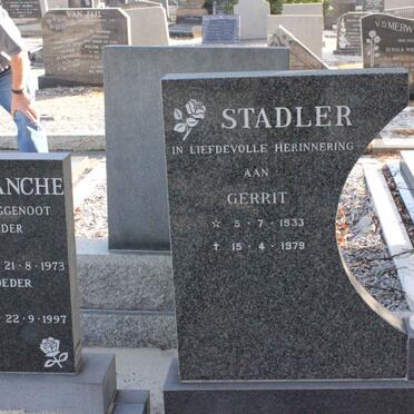 STADLER Gerrit 1933-1979