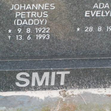 SMIT Johannes Petrus 1922-1993 &amp; Ada Evelyn 1918-