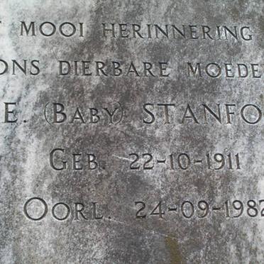 STANFORD J.E. 1911-1982