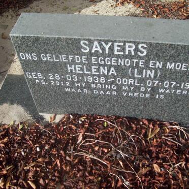 SAYERS Helena 1938-1993