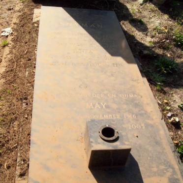 SNYMAN Esuas 1914-1986 &amp; May 1915-2005