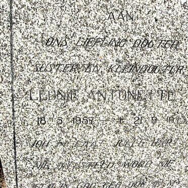 STASSEN Leonie Antonette 1957-1973