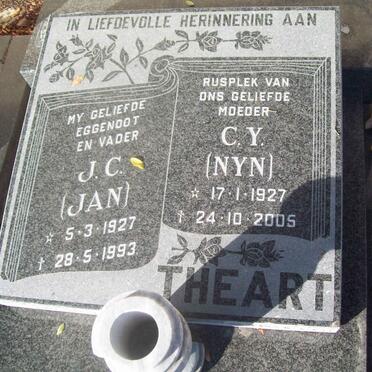 THEART J.C. 1927-1993 &amp; C.Y. 1927-2005