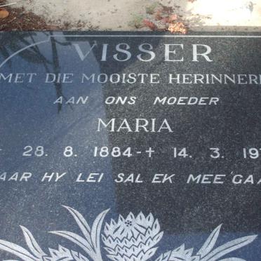 VISSER Maria 1884-1974