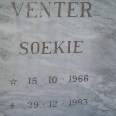 VENTER Soekie 1966-1983