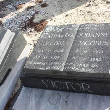 VICTOR Johannes Jacobus 1904-1982 &amp; Catharina Jacoba 1906-1978