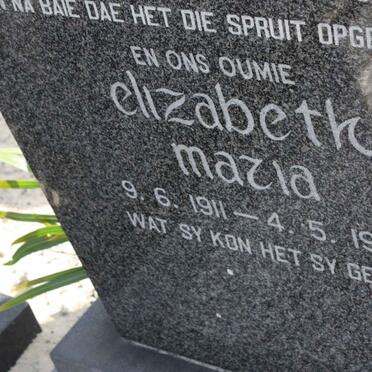 VERMEULEN Sybrand J.H. 1908-1979 &amp; Elizabeth Maria 1911-1994