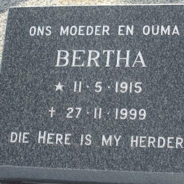 VISSER Willem 1918-1984 &amp; Bertha 1915-1999