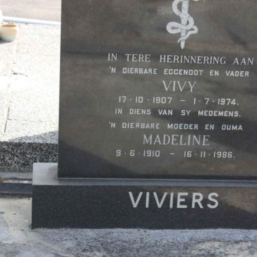 VIVIERS Vivy 1907-1974 &amp; Madeline 1910-1986