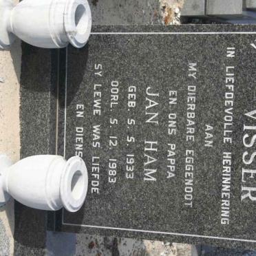 VISSER Jan Ham 1933-1983