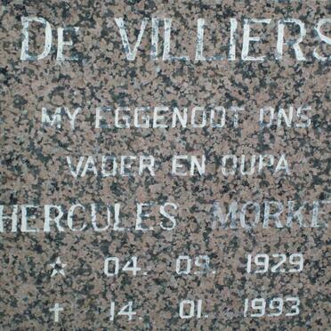 VILLIERS Hercules Morkel, de 1923-1993