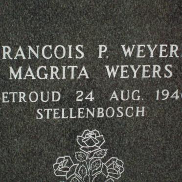 WEYERS Francois P. &amp; Magrita