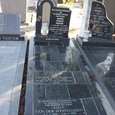 WESTHUIZEN Familie, van der