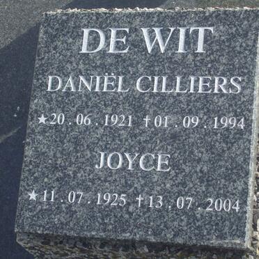 WIT André Cilliers, de 1952-1973 :: DE WIT Daniël Cilliers 1921-1994 &amp; Joyce 1925-2004