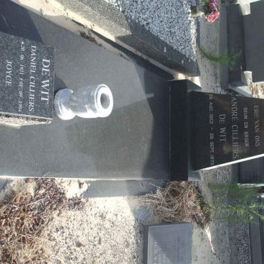 WIT André Cilliers, de 1952-1973 :: DE WIT Daniël Cilliers 1921-1994 &amp; Joyce 1925-2004