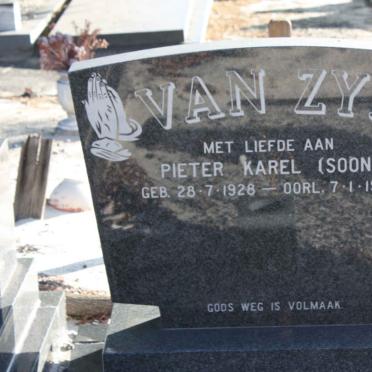 ZYL Pieter Karel, van 1928-1994