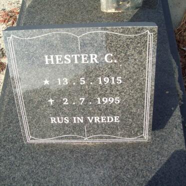 ? Hester C. 1915-1995